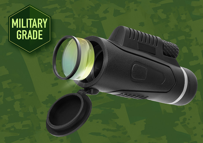 Starscope monocular with lens cap